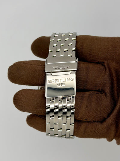 Breitling Navitimer World Fits up to 7 inch wrist size 46mm Stainless Steel A24322