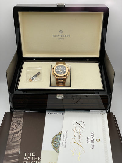 2022 Patek Philippe Nautilus 40mm Rose Gold 5980/1R-001