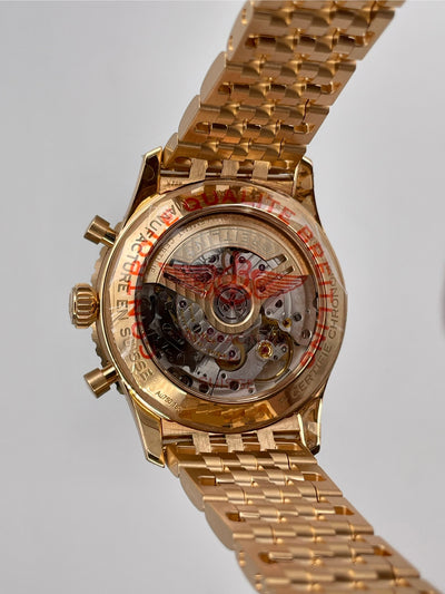 2024 Breitling Navitimer B01 Chrono 43mm Rose Gold RB0138211B1R1