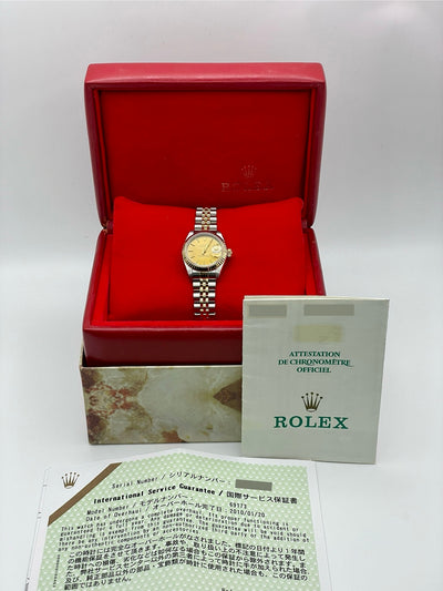 1994 Rolex Datejust 26mm Stainless Steel/Yellow Gold 69173