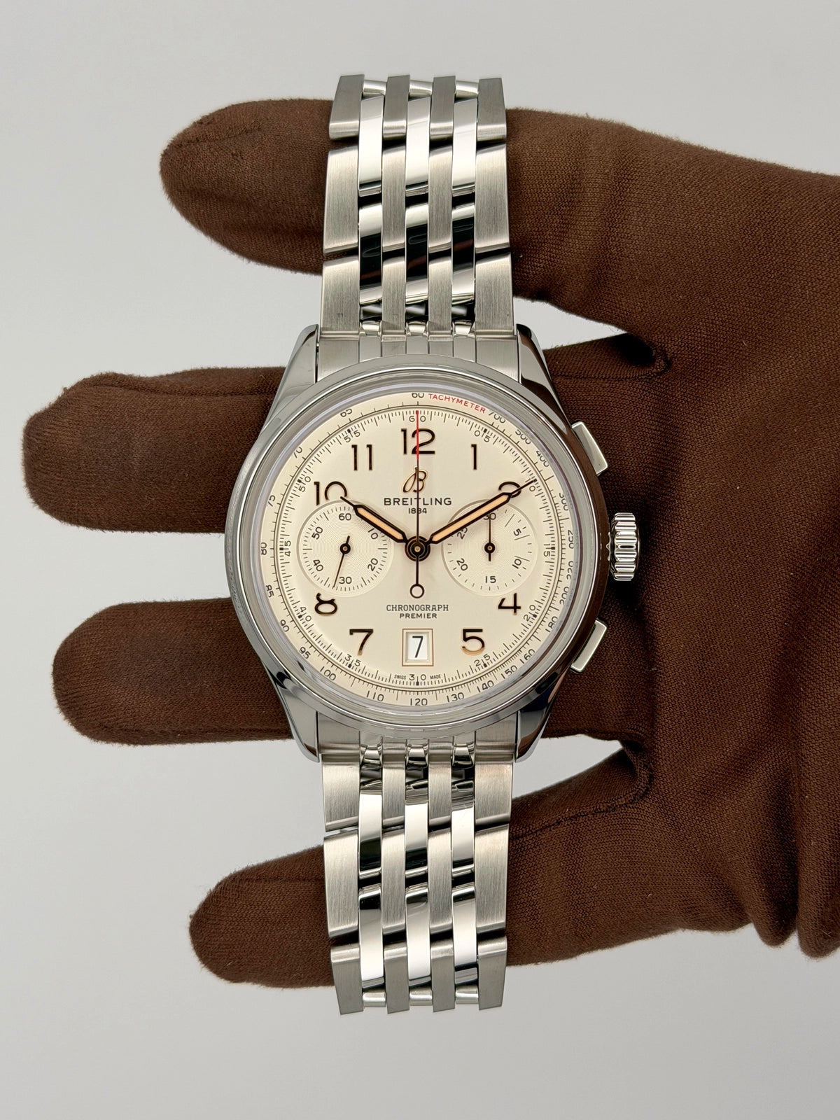 2026 Breitling Premier Chrono B01 42 42mm Stainless Steel AB0145211G1A1