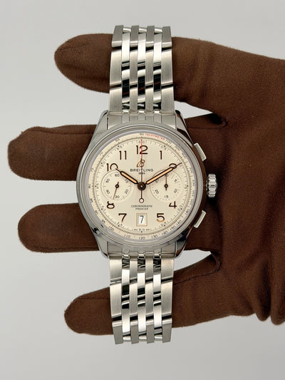 2026 Breitling Premier Chrono B01 42 42mm Stainless Steel AB0145211G1A1