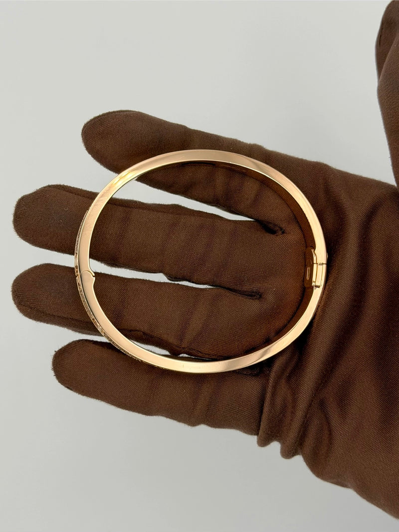 2021 Cartier Pave Love Bracelet 19 Rose Gold with Diamonds Love Bracelet