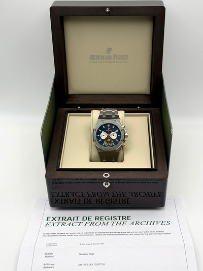 2004 Audemars Piguet Royal Oak Tourbillon Archive Paper. 44mm Stainless Steel 25977ST.00.1205ST.01