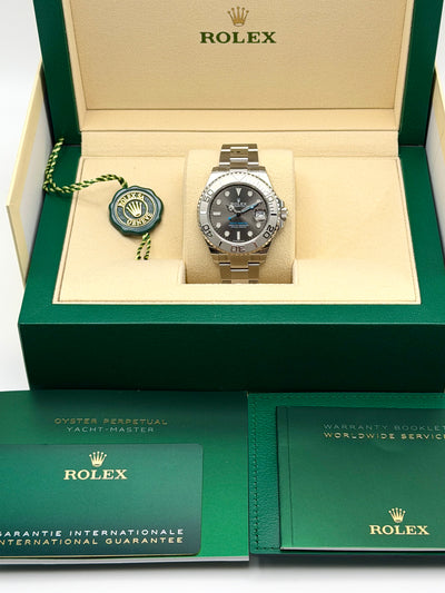 2021 Rolex Yacht-Master 37mm Stainless Steel/Platinum 268622