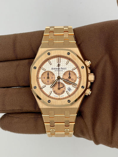 2020 Audemars Piguet Royal Oak Chronograph 38mm Rose Gold 26315OR.OO.1256OR.01
