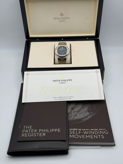 2017 Patek Philippe Nautilus 40mm White Gold 5713/1G-010