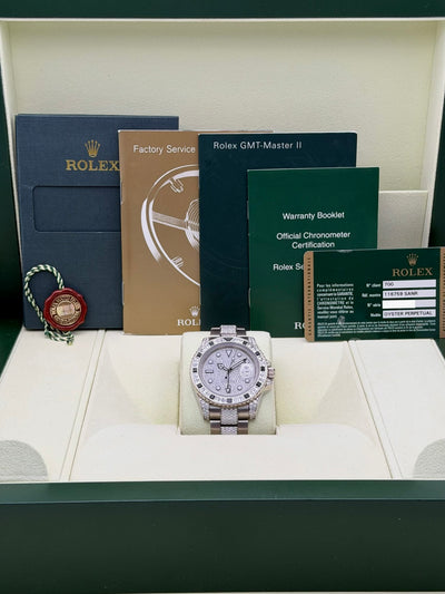 2013 Rolex GMT-Master II 40mm White Gold 116759SANR