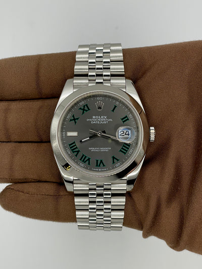 2018 Rolex Datejust 41mm Stainless Steel 126300-0014
