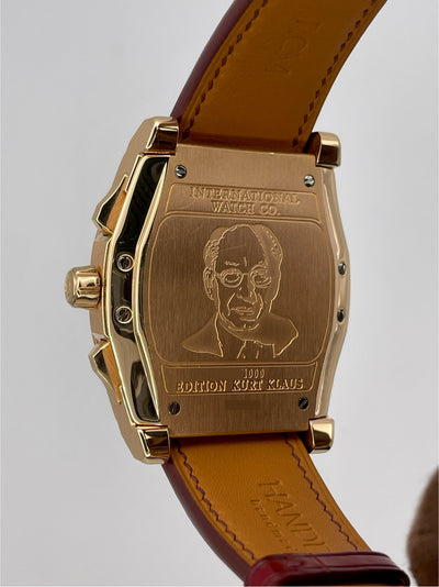2011 IWC Da Vinci Perpetual Calendar Edition "Kurt Klaus" Limited out of 1000 43 x 51mm Rose Gold IW376205