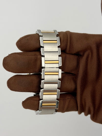 2005 Cartier Tank Francaise Large 28 x 32mm Stainless Steel/Yellow Gold 2302
