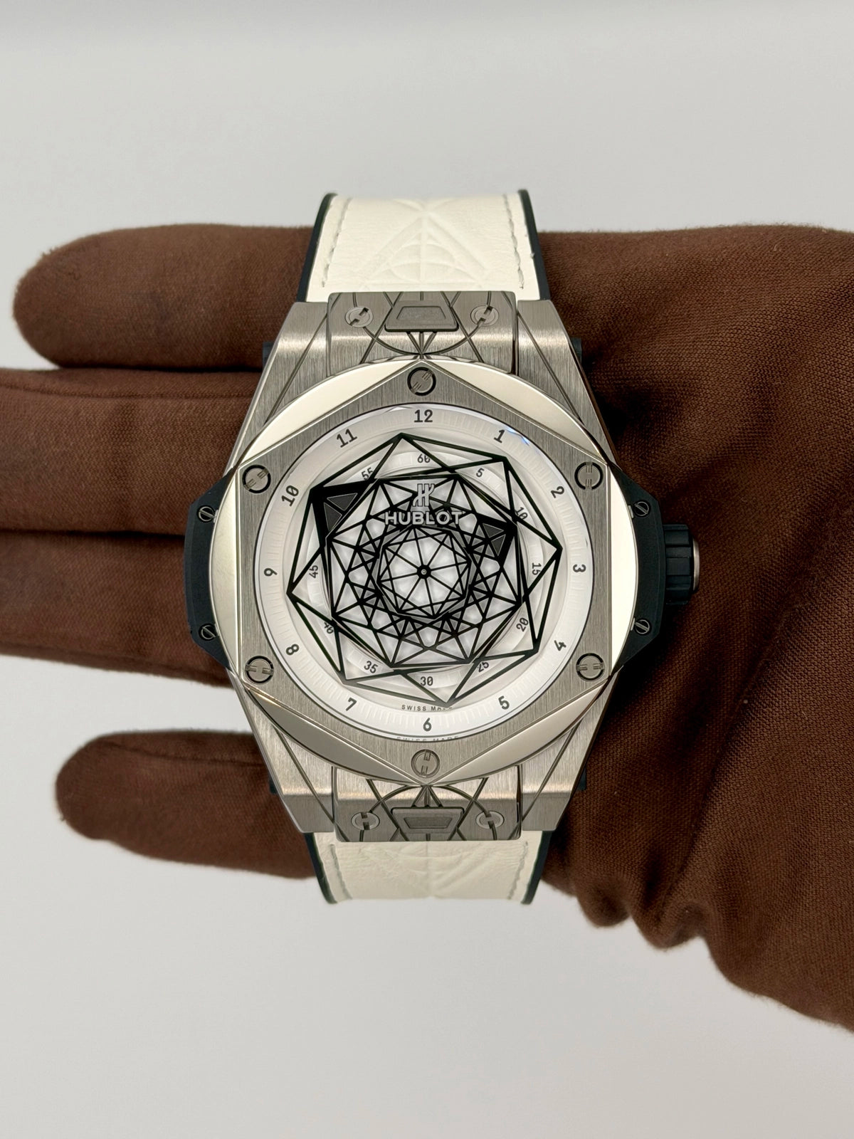 2026 Hublot Big Bang Unico Sang Bleu Titanium 45mm Titanium 415.NX.2027.VR.MXM18