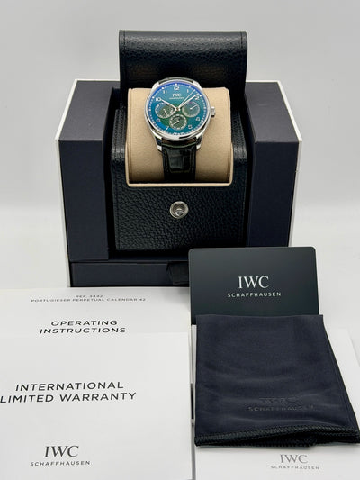 2025 IWC Portugieser Perpetual Calendar 42 42.4mm Stainless Steel IW344207