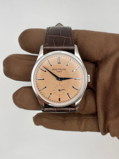 2026 Patek Philippe Calatrava 38mm Platinum 6196P-001