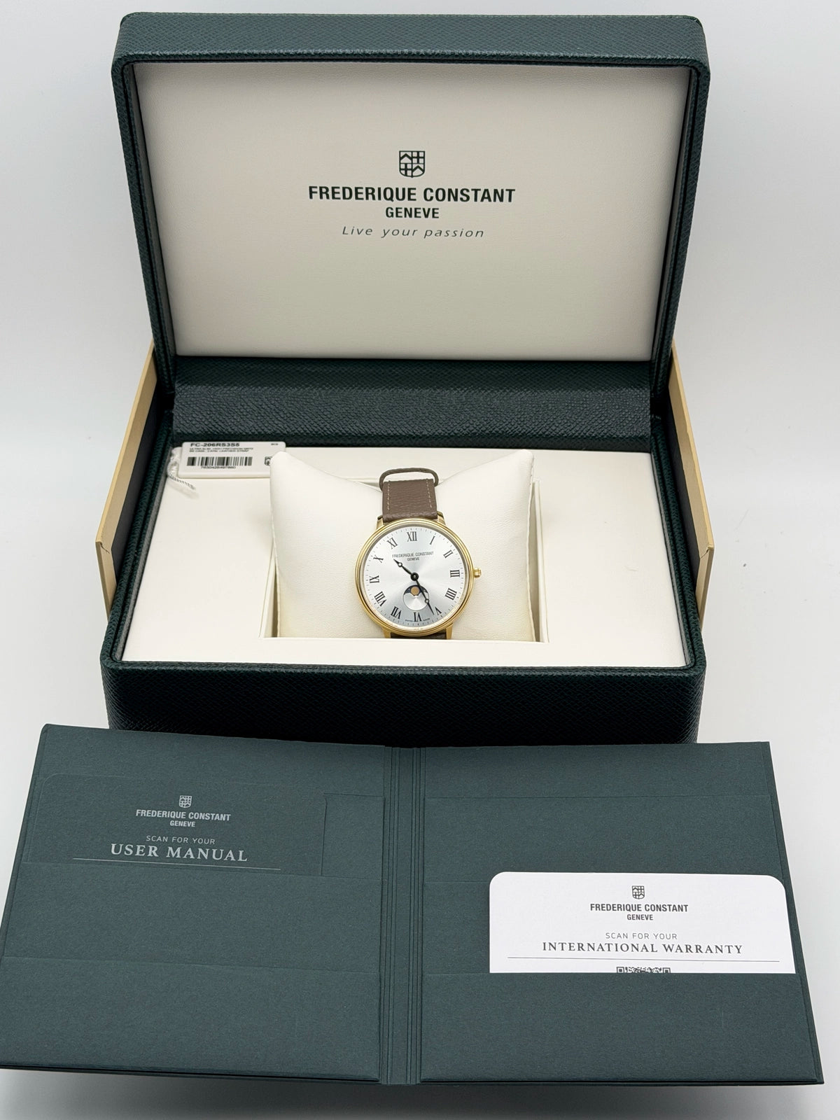 2026 Frederique Constant Classics Quartz Moonphase 39mm Stainless Steel FC-206RS3S5