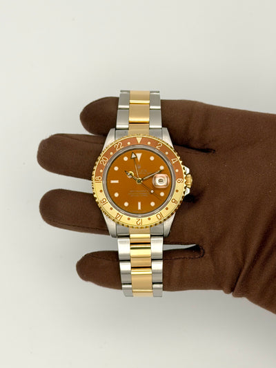 1995 Rolex GMT-Master II 40mm Stainless Steel/Yellow Gold 16713