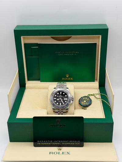 2024 Rolex GMT-Master II Bruce Wayne 40mm Stainless Steel 126710GRNR