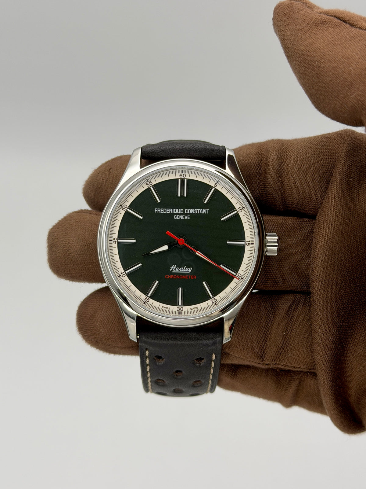 2024 Frederique Constant Classics Vintage Rally Healey 40mm Stainless Steel FC-301HGRS5B6