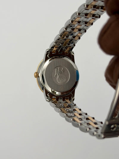 2026 Omega De Ville Prestige 27.4mm Stainless Steel/Rose Gold 424.20.27.60.52.003