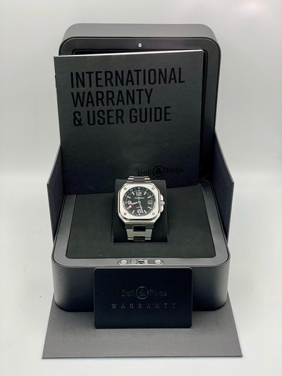 2025 Bell & Ross BR-05 GMT 41mm Stainless Steel BR05G-BL-ST/SST