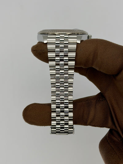 2021 Rolex Datejust Blue Index 41mm Stainless Steel 126334-0002