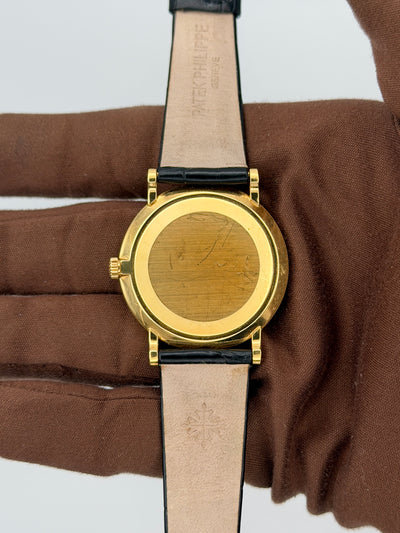 1995 Patek Philippe Calatrava 33mm Yellow Gold 3919J-001