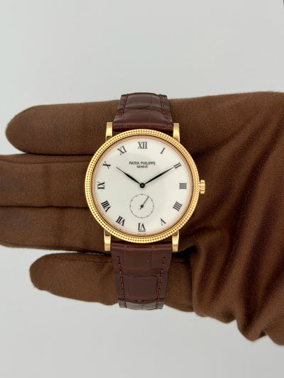 2006 Patek Philippe Calatrava 33mm Rose Gold 3919R-001