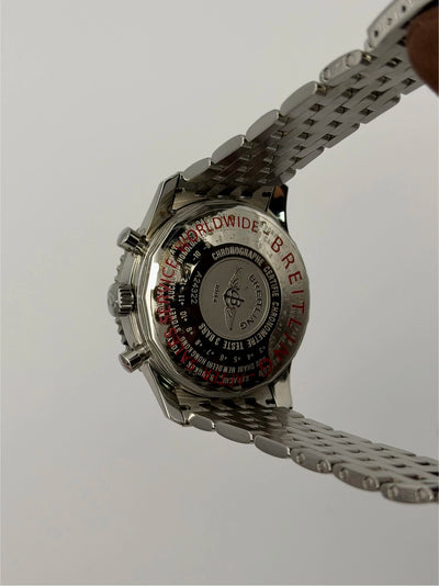 2016 Breitling Navitimer World 46mm Stainless Steel A2432212/B726/443A