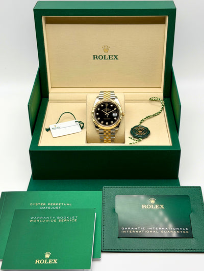 2025 Rolex Datejust 41mm Stainless Steel/Yellow Gold 126333-0006