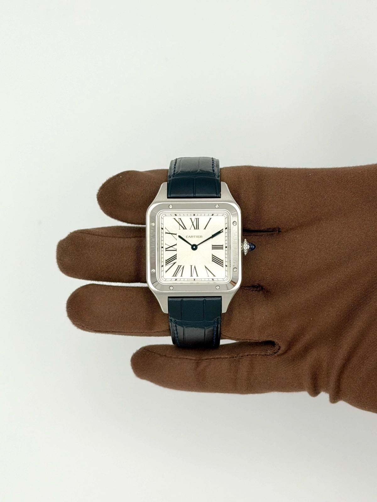 2026 Cartier Santos Dumont Large 44 x 31mm Stainless Steel WSSA0085