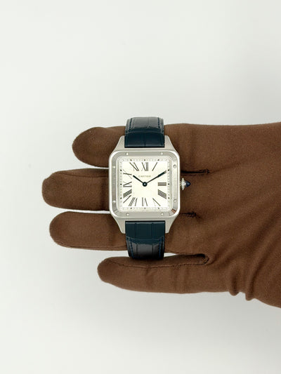 2026 Cartier Santos Dumont Large 44 x 31mm Stainless Steel WSSA0085