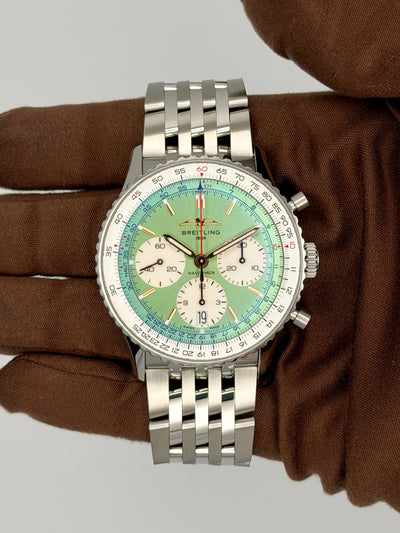 2026 Breitling Navitimer B01 Chronograph 41mm Stainless Steel AB0139211L1A1