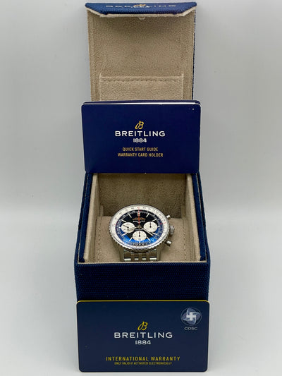 2025 Breitling Navitimer B01 Chronograph 43mm Stainless Steel AB0138211B1A1