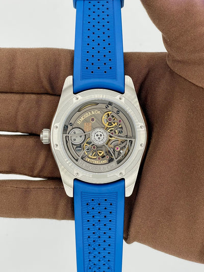 2025 H. Moser & Cie. Pioneer Centre Second Concept 43mm Stainless Steel 3201-1204