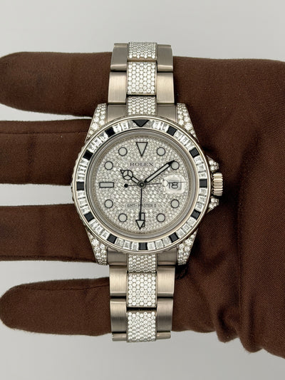 2013 Rolex GMT-Master II 40mm White Gold 116759SANR