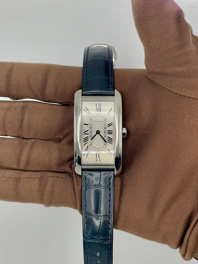 2025 Cartier Tank Americaine Large 44 x 24mm Stainless Steel WSTA0083
