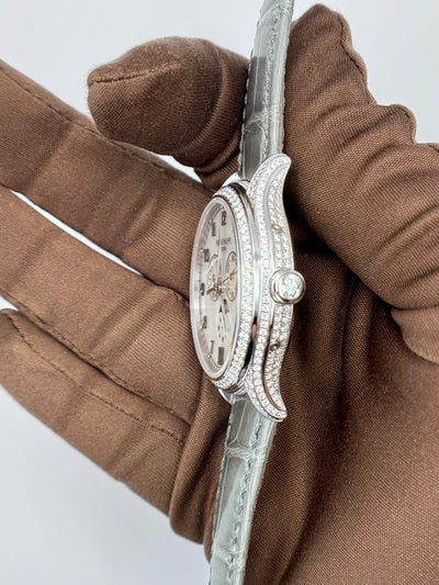 2024 Patek Philippe Ladies Annual Calendar Complications 38mm White Gold 4948G-010