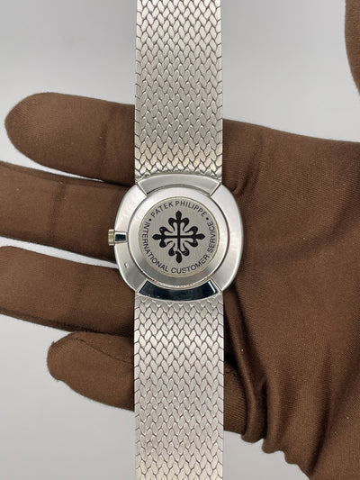 1975 Patek Philippe Ellipse 33mm White Gold 3544
