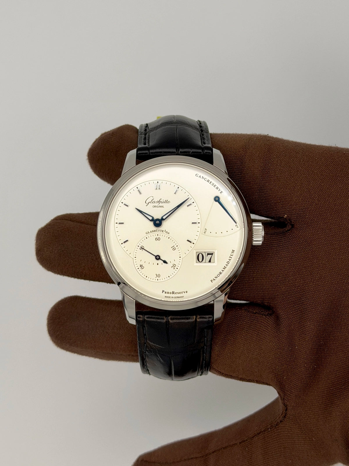 2026 Glashütte Original PanoReserve 40mm Stainless Steel 1-65-01-22-12-01