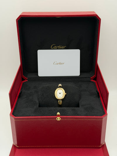 2026 Cartier Baignoire Mini Size 15 25 x 19mm Yellow Gold WGBA0044