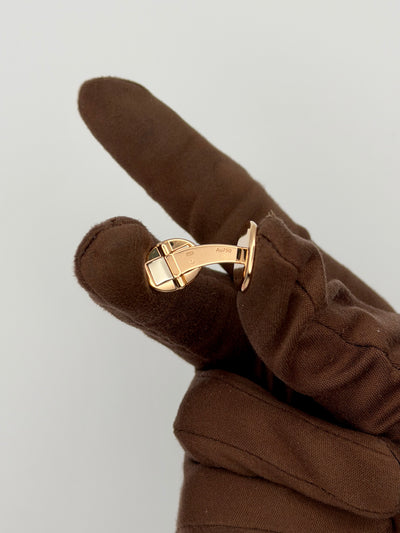 2026 Patek Philippe Golden Ellipse Cuff Links Rose Gold 205.9102R5-010