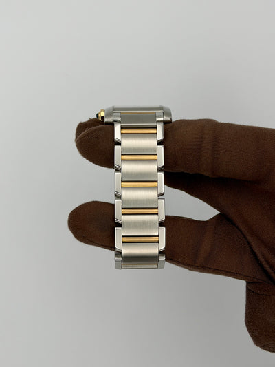 Cartier Tank Francaise Midsize 25 x 30mm Stainless Steel/Yellow Gold 2465