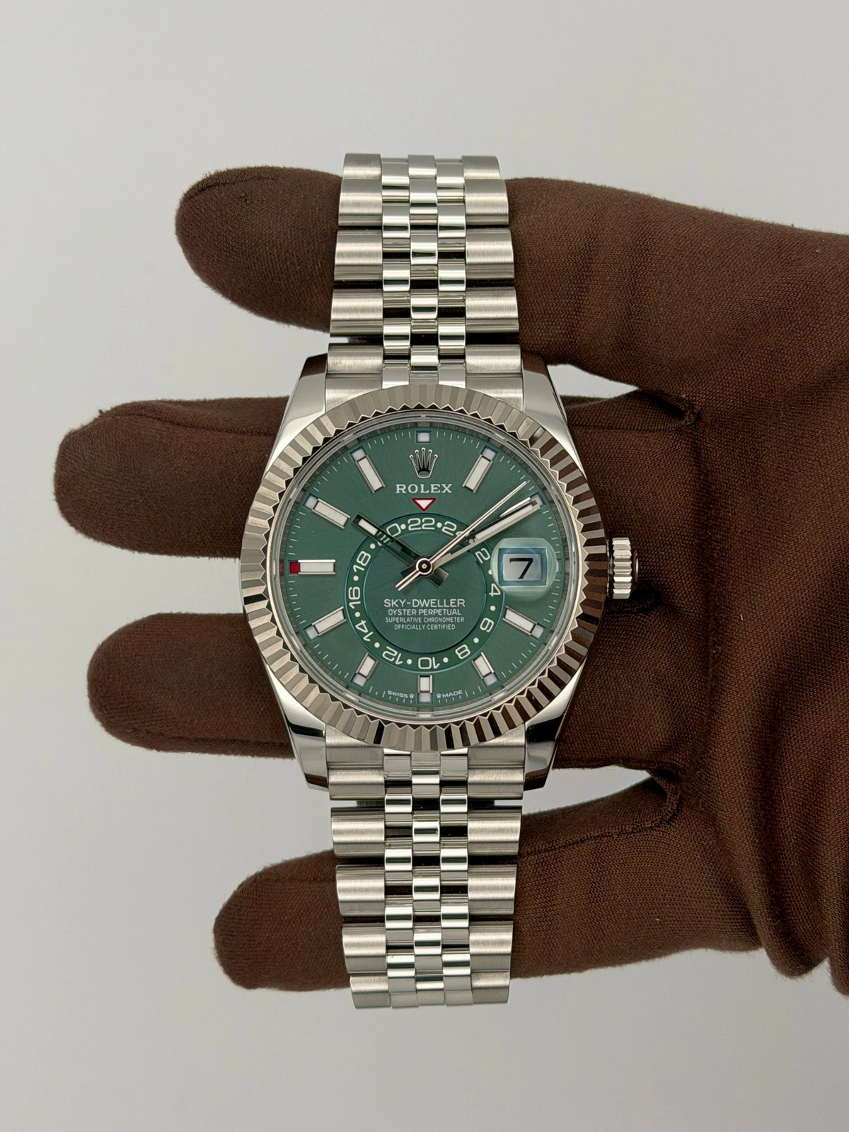 2026 Rolex SkyDweller 42mm Stainless Steel/White Gold 336934-0002
