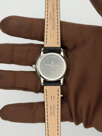 2026 Frederique Constant Classics Slimeline Ladies Small Seconds 28mm Stainless Steel FC-235M1S6