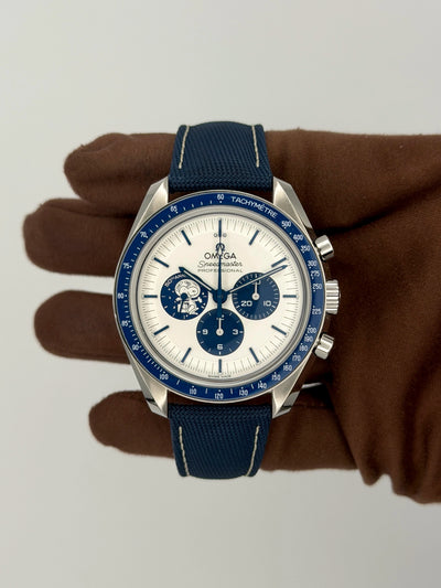2025 Omega Speedmaster Anniversary Series Co-Axial Master Chronometer Chronograph ‚ Silver Snoopy Award 42mm Stainless Steel 310.32.42.50.02.001