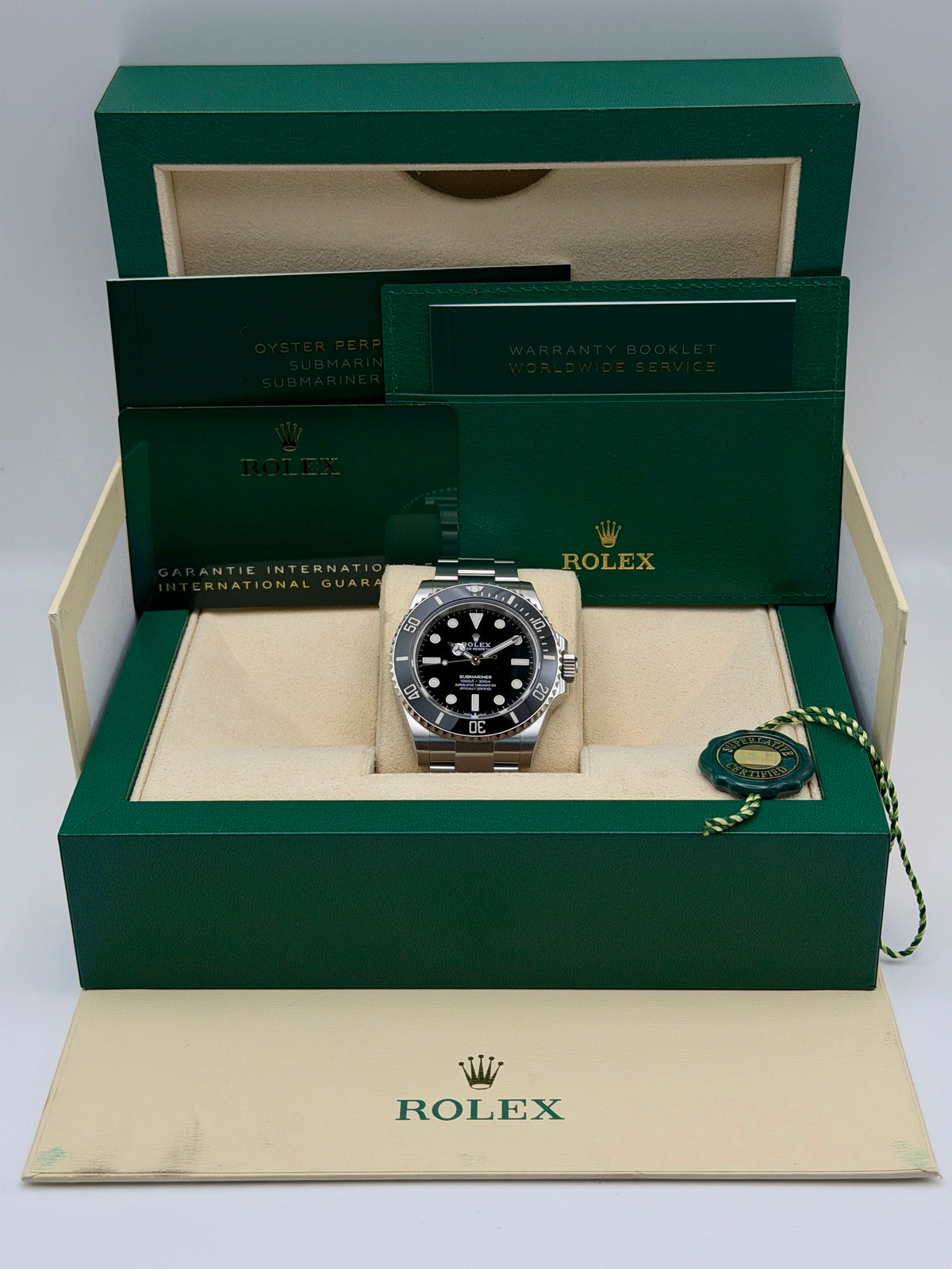 2023 Rolex Submariner No-Date 41mm Stainless Steel 124060