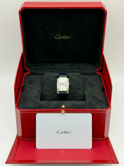 2026 Cartier Tank Americaine Small 19mm Stainless Steel WSTA0082