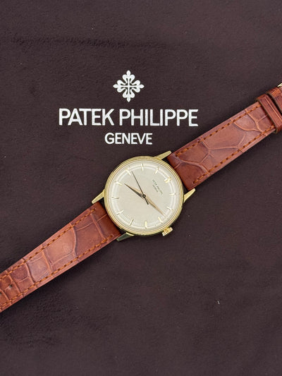 1960 Patek Philippe Calatrava 34mm Yellow Gold 3411