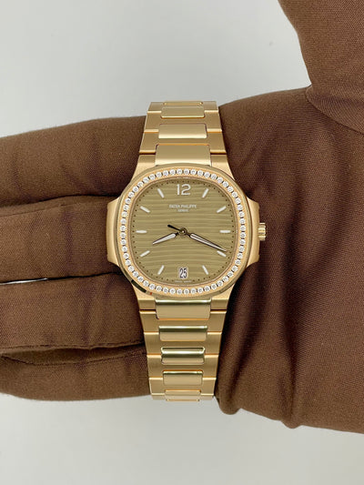 2026 Patek Philippe Ladies Nautilus 35mm Rose Gold 7118/1200R-010
