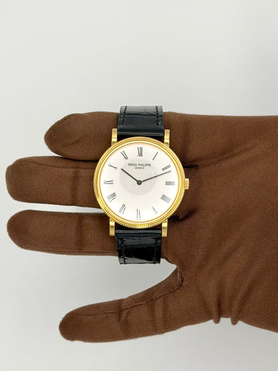 2005 Patek Philippe Calatrava 35mm Yellow Gold 5120J-001